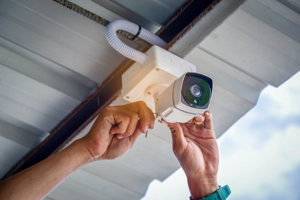 Security camera installation